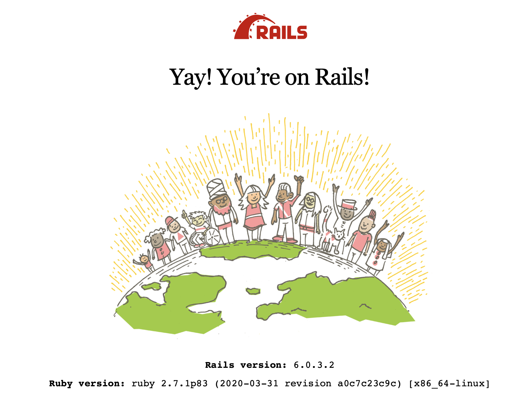 Rails6のYay!ページ